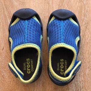 NWOT Crocs Kids Swiftwater Sandal